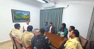 তারেক রহমানের সঙ্গে ডাকসু প্রতিনিধিদের সাক্ষাৎ